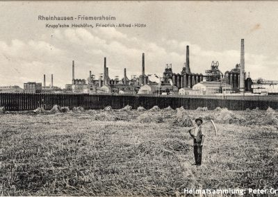 Duisburg-Rheinhausen / Friemersheim / Krupp'sche Hochöfen