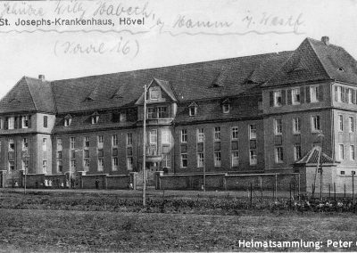 Hövel / Altes Krankenhaus / Feldpost 1917 / Poststempel RADBOD